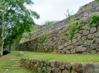 米子城跡の写真