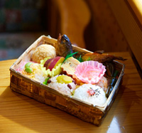JR九州 特急 かわせみ やませみ号 球磨の四季彩弁当の写真