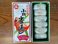 小鯛雀寿司（6個入）の写真