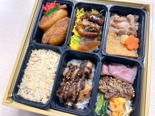 新幹線旅グルメ6マス弁当②