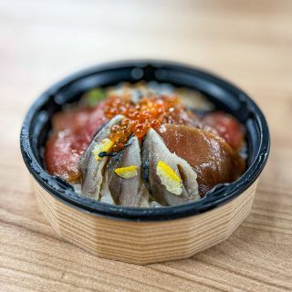 漬け4種 味比べ丼のアップ