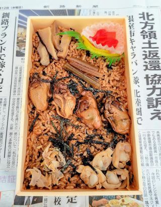 「ロミオ」さんからの投稿写真＠氏家かきめし[厚岸駅前氏家待合所]