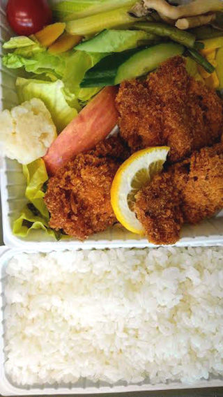 「旅人Ｋ」さんからの投稿写真＠高原野菜とカツの弁当