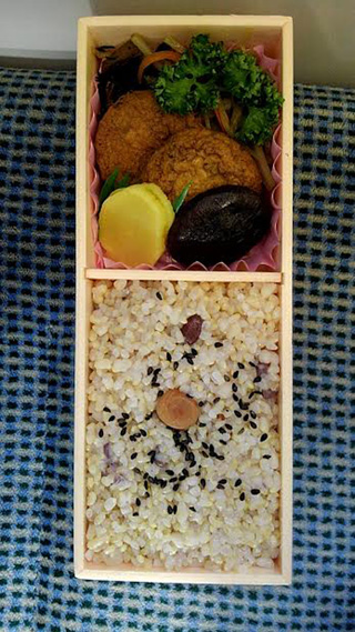 「旅人Ｋ」さんからの投稿写真＠玄米弁当