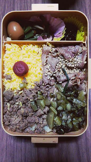 「旅人Ｋ」さんからの投稿写真＠特急列車ヘッドマーク弁当