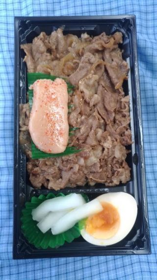 「たけ」さんからの投稿写真＠豊後牛博多明太弁当