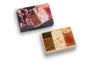 うに・かに・いくら弁当1