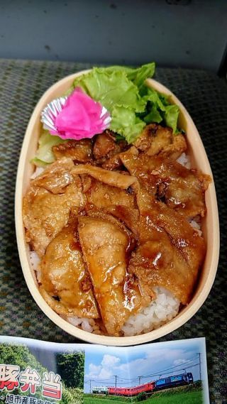 「旅人Ｋ」さんからの投稿写真＠里見駅限定 焼き豚弁当