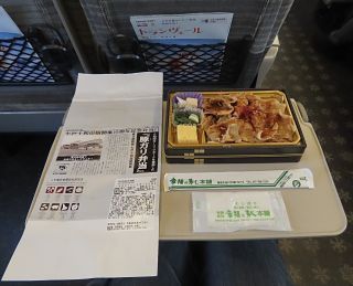 豚ガリ弁当1