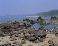 十六羅漢岩の写真
