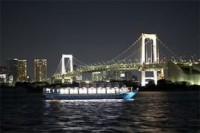 東京夜景 屋形船 平井の写真