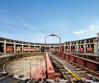 津山まなびの鉄道館の写真