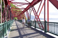 山線鉄橋の写真