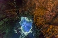 龍泉洞の写真