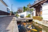 五個荘金堂の町並み