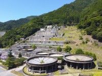 神子畑選鉱場跡の写真