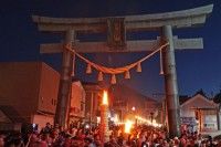 吉田の火祭りの写真