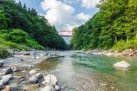 手取渓谷の写真