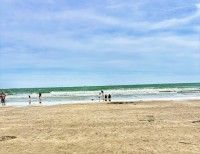 由比ガ浜海水浴場の写真