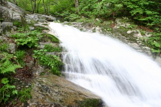 八ツ淵の滝の写真