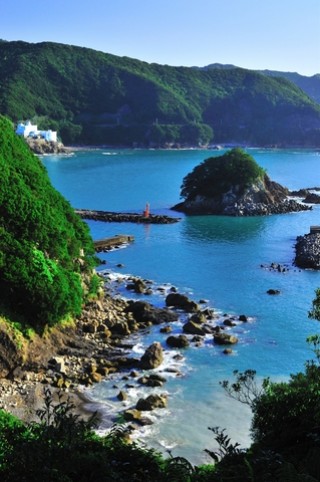 千羽海崖の写真