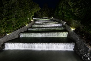 奥沢水源地ダムの写真