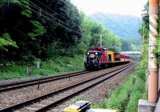嵯峨野トロッコ列車の写真