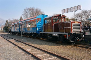南阿蘇鉄道トロッコ列車の写真