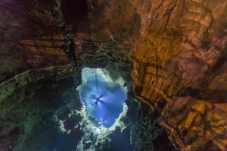 龍泉洞の写真