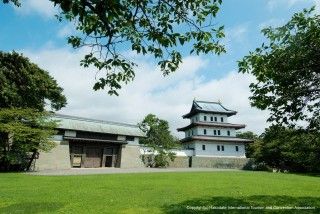 松前城の写真