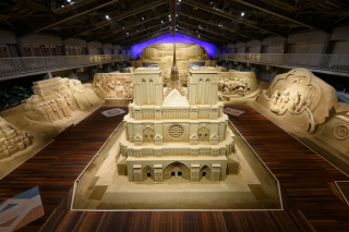 鳥取砂丘 砂の美術館の写真