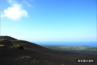 伊豆大島裏砂漠の写真