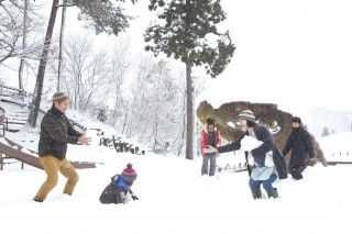 かつやま恐竜の森（長尾山総合公園）