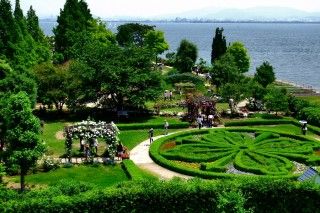 びわ湖大津館イングリッシュガーデン