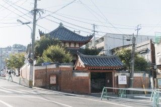 旧唐人屋敷内 土神堂の写真
