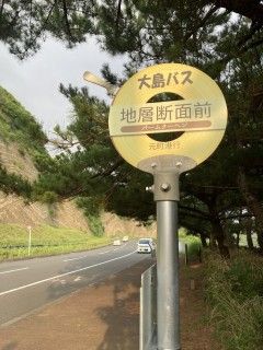 地層切断面（バウムクーヘン）