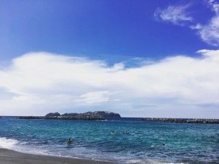 前浜海岸（新島）
