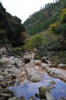 赤波川渓谷甌穴群の写真