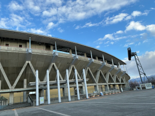 富山県総合運動公園陸上競技場の写真