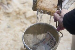 お湯かけ弁財天の写真