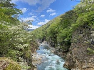 龍王峡の写真