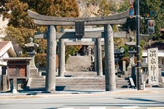 温泉神社の写真