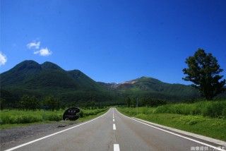 やまなみハイウェイの写真