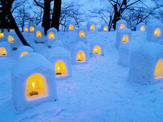 弘前城雪燈籠まつりの地図アクセス クチコミ観光ガイド 旅の思い出