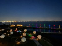 初開催!光と風のシーサイドナイト(国営海の中道海浜公園)