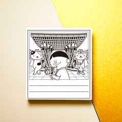 「サンビーぼうや スタンプL 鼓門ポーズ」価格：1,100円（サンビー株式会社）
