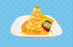 レベッカのハロウィンパンケーキ（パンプキンとメイプル味） 650円