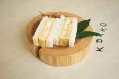 「kakko」（厚焼たまごサンド）