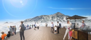 【新穂高ロープウェイ】西穂高口駅屋上展望台が『AlpScape』として2025年7月19日（土）リニューアル
