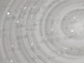 結晶を拡大してみた